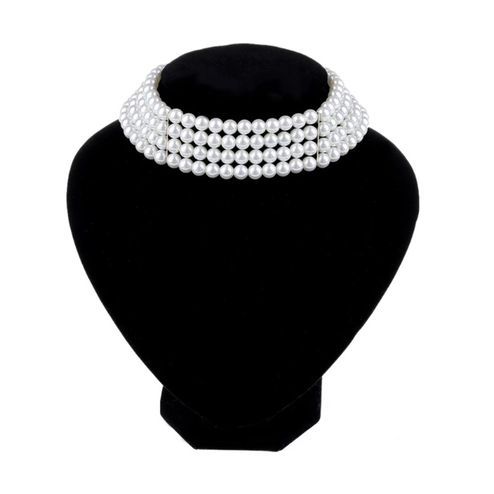🌟 Beautiful Imitation Pearl Choker - Picture 3 of 4